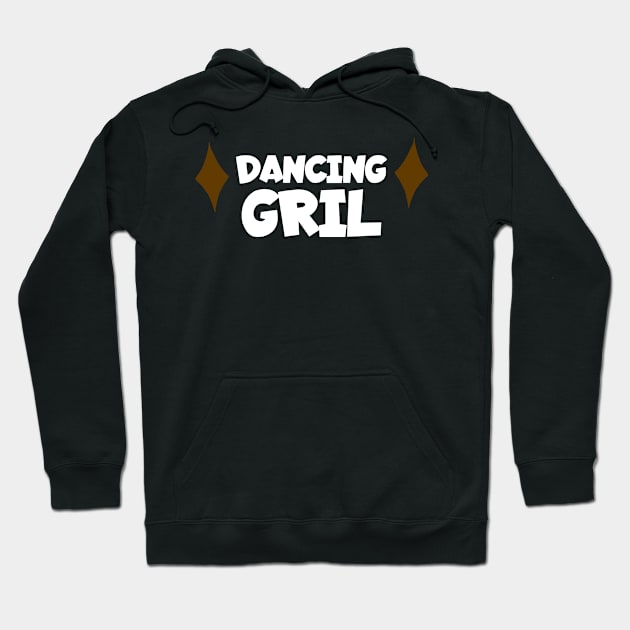 Dancing girl Hoodie by maxcode